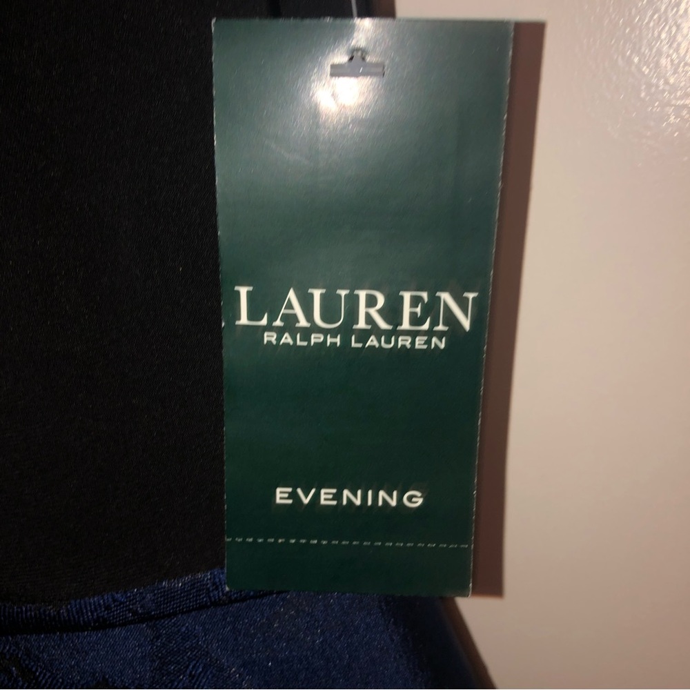 NWT LAUREN RALPH LAUREN LRL WOMENS LEYDENA EVENING FLORAL DRESS/ GOWN Size 8 - Picture 11 of 15